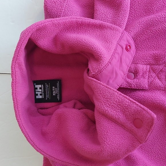 Helly Hansen fleece 1/4 snap button up pullover - Picture 4 of 10